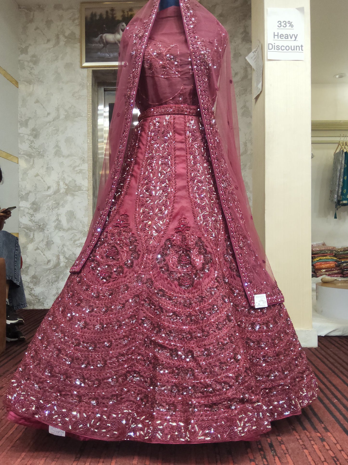 Lehenga (F002B8)