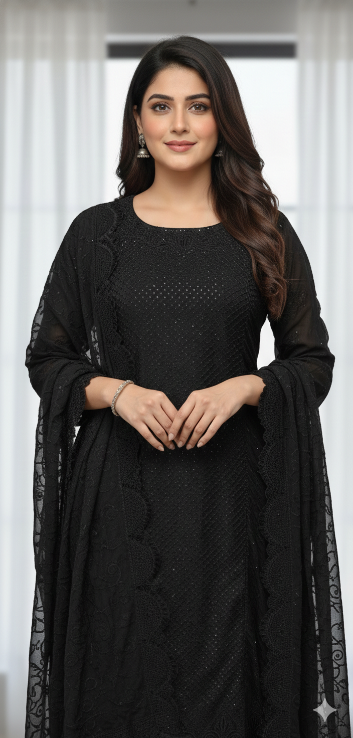 Sharara suit (F000KU)
