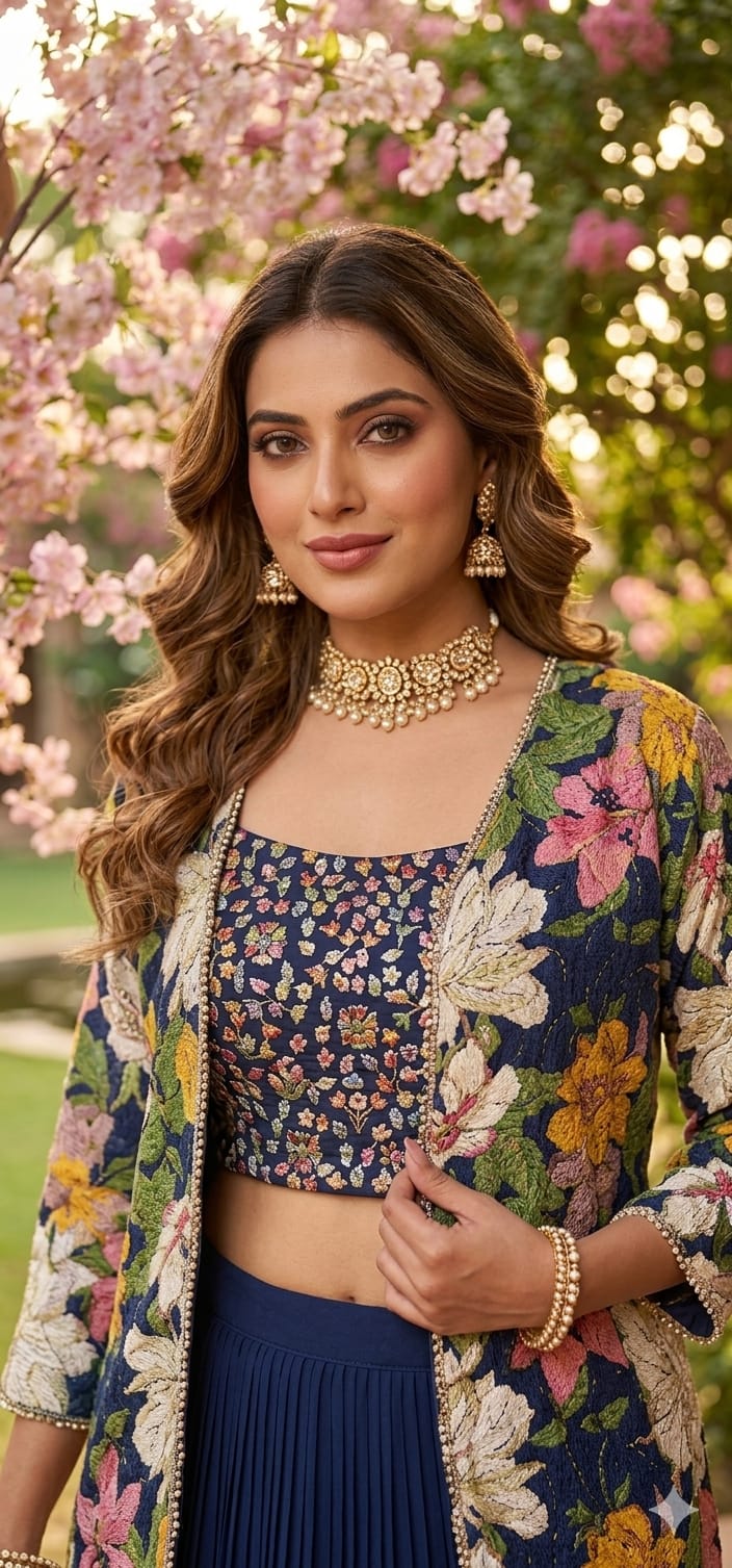Indowestern Lehenga (G01LZ)