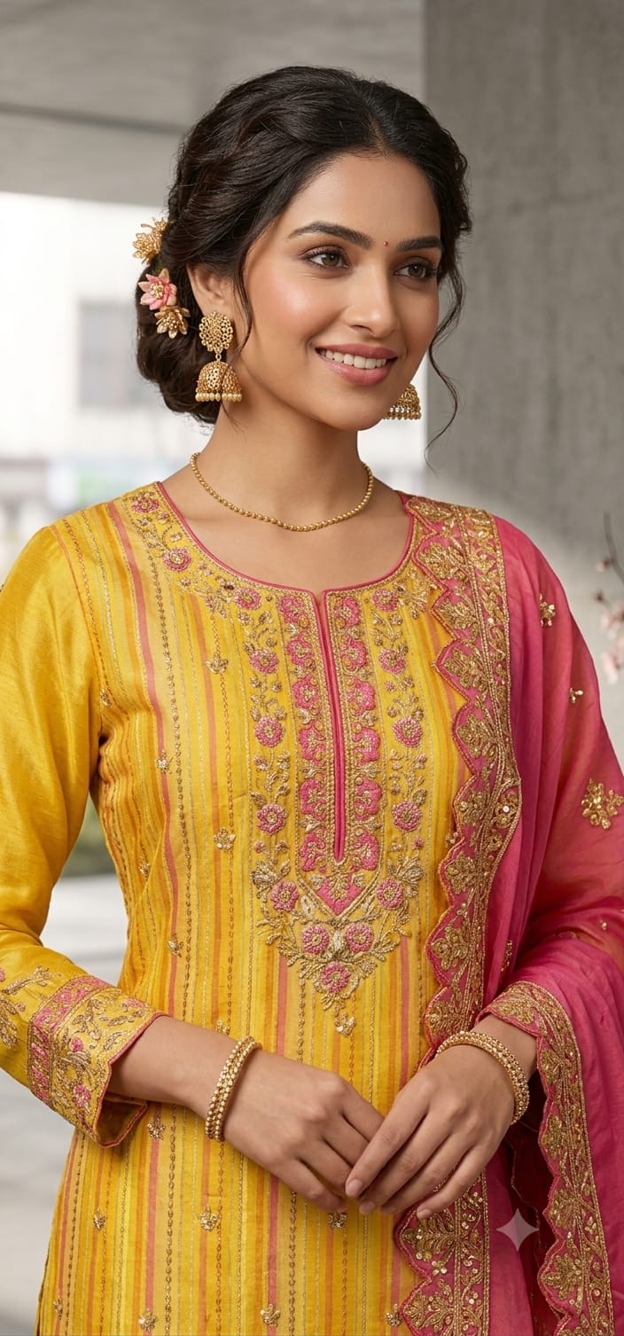 Sharara Suit (F000KP)