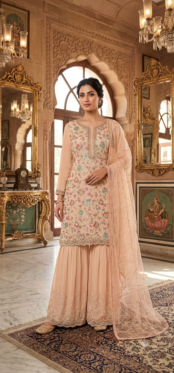 Sharara Suit (F000P2)