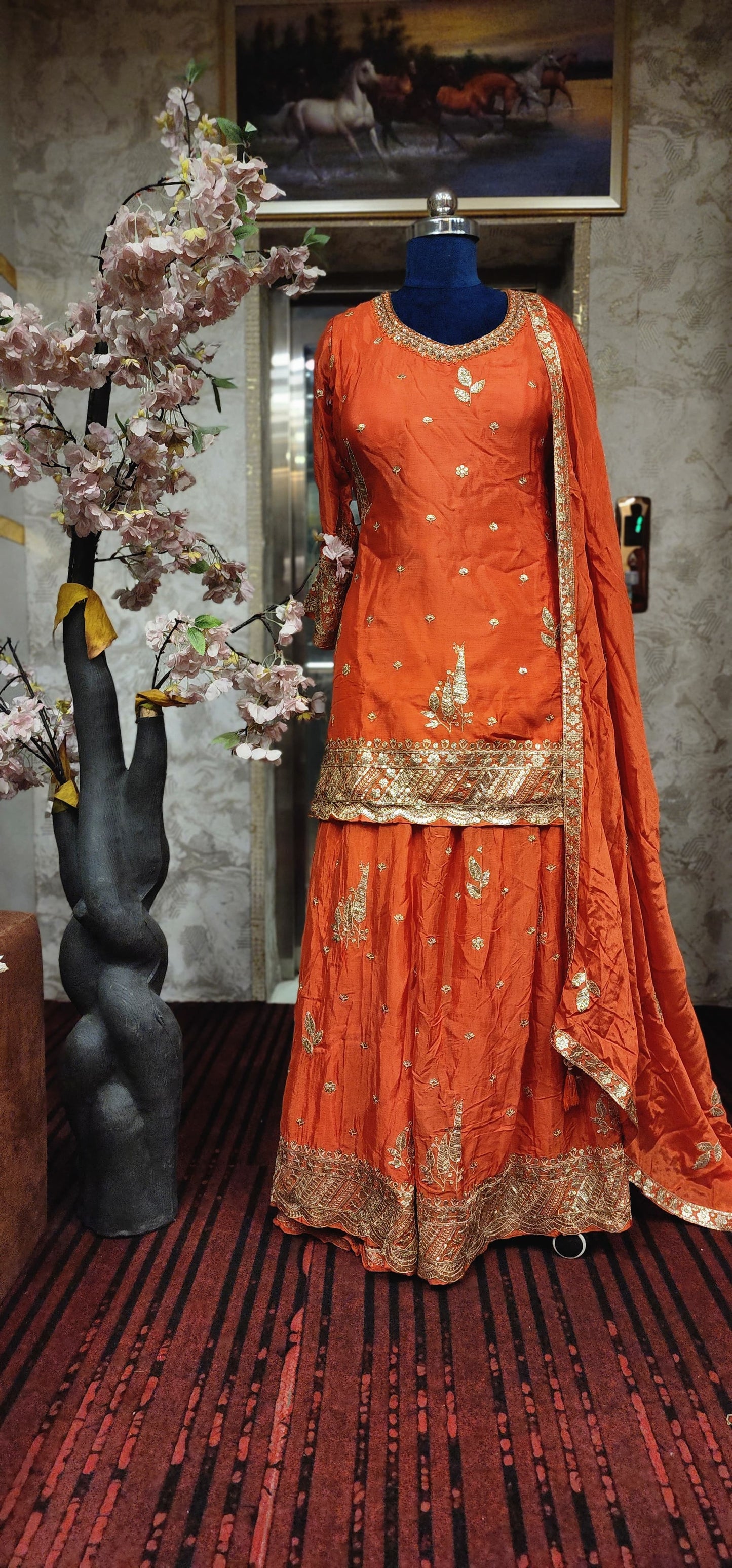 Sharara suit (M)