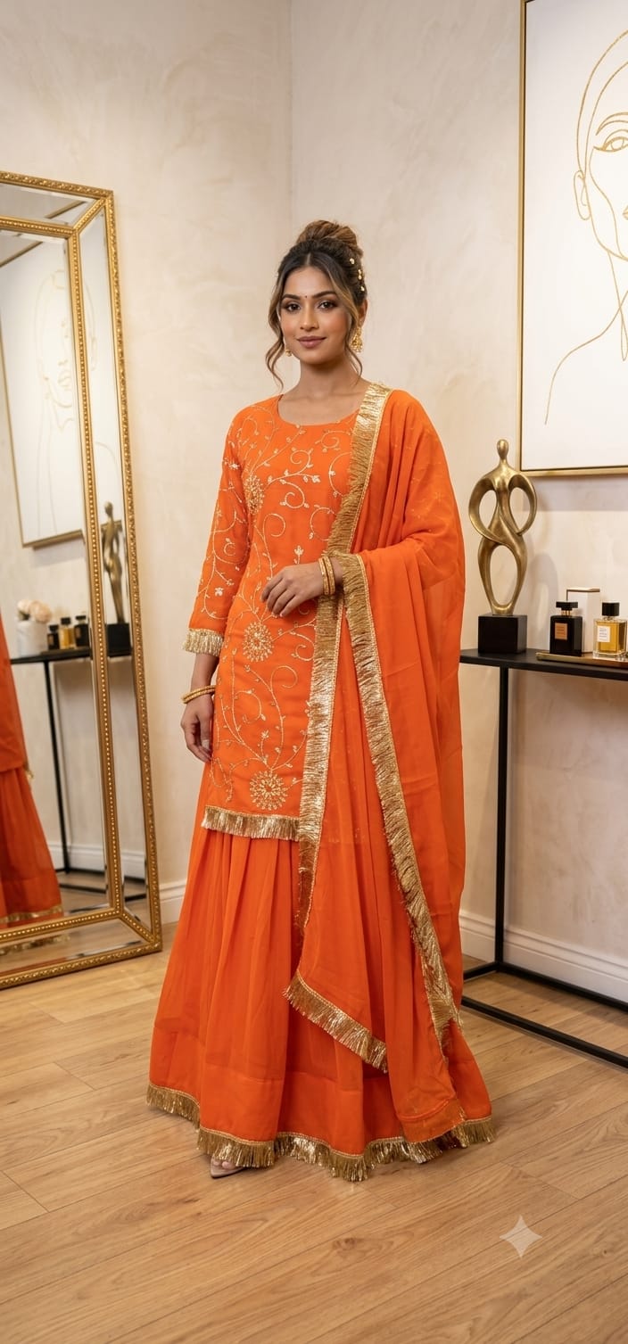Sharara suit (M)