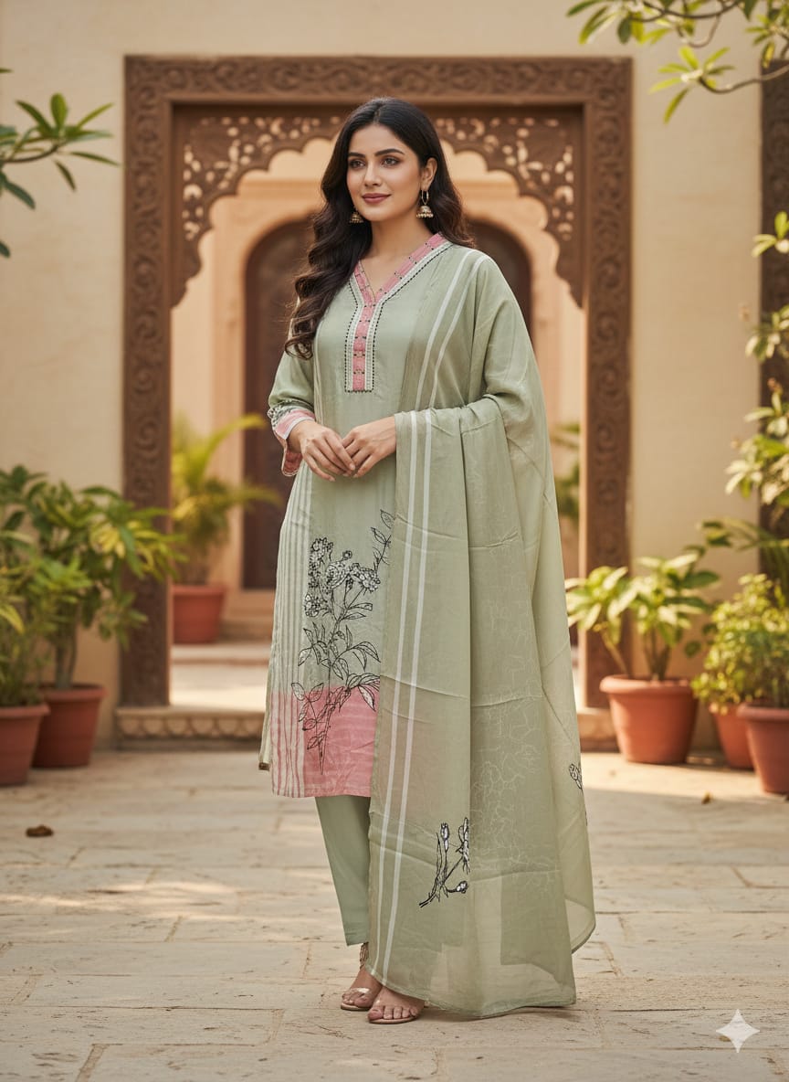 Pant suit (73237)
