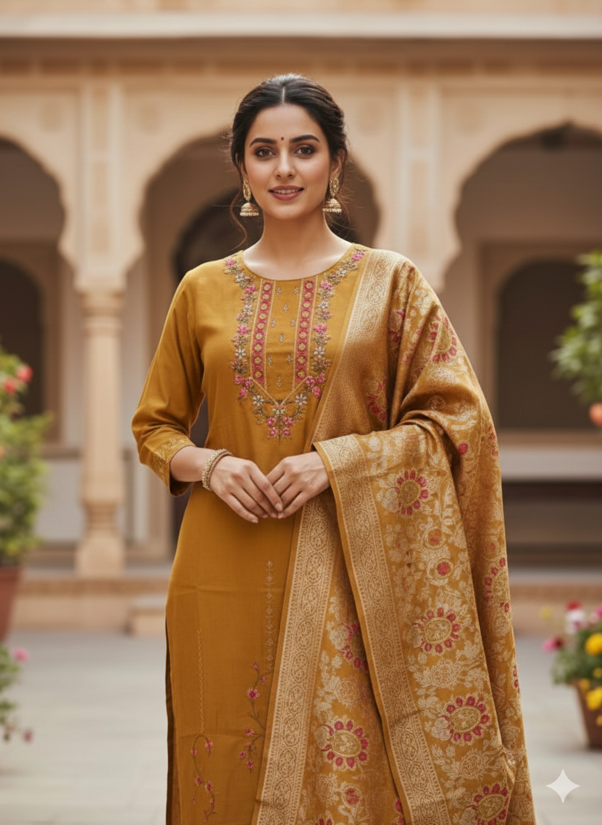 Banarasi Pant suit (G0102,G0103)