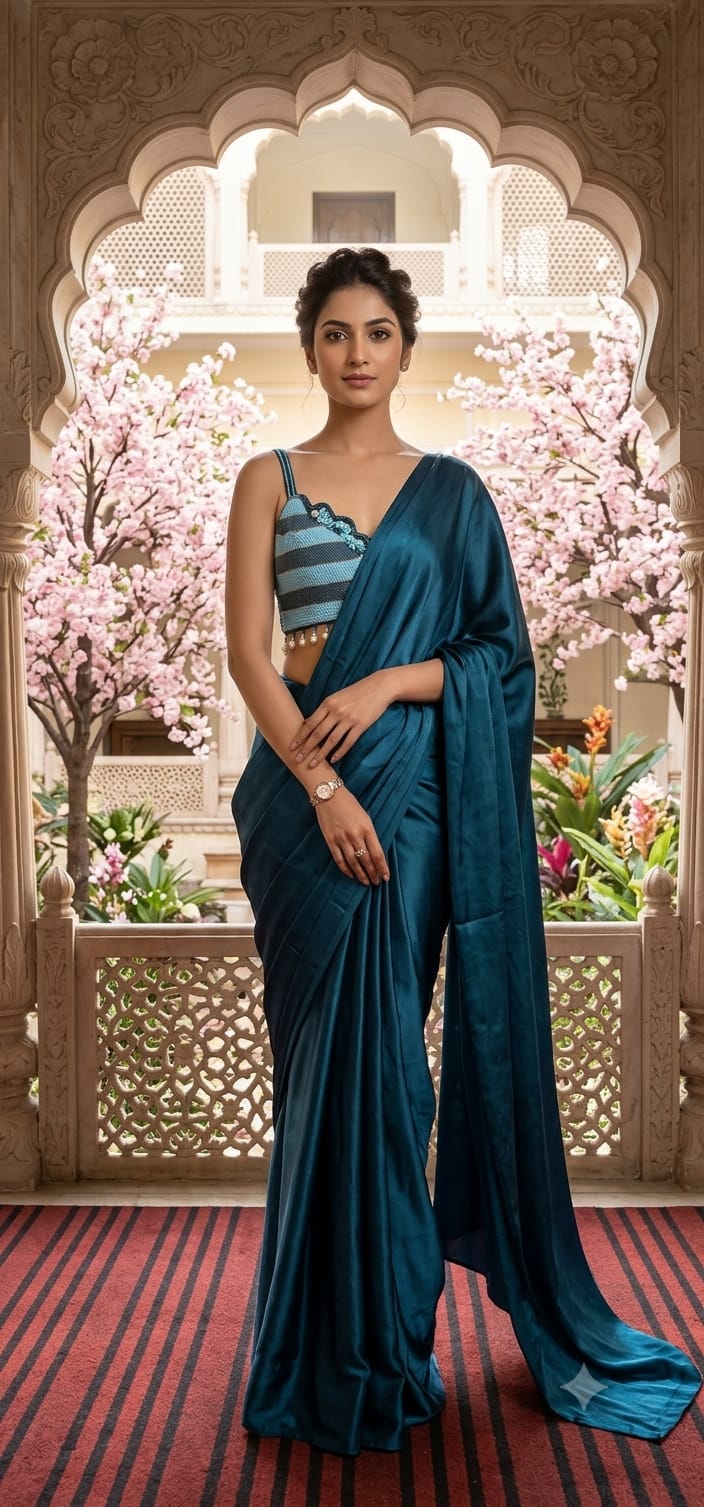 Stitched Saree (G0205)