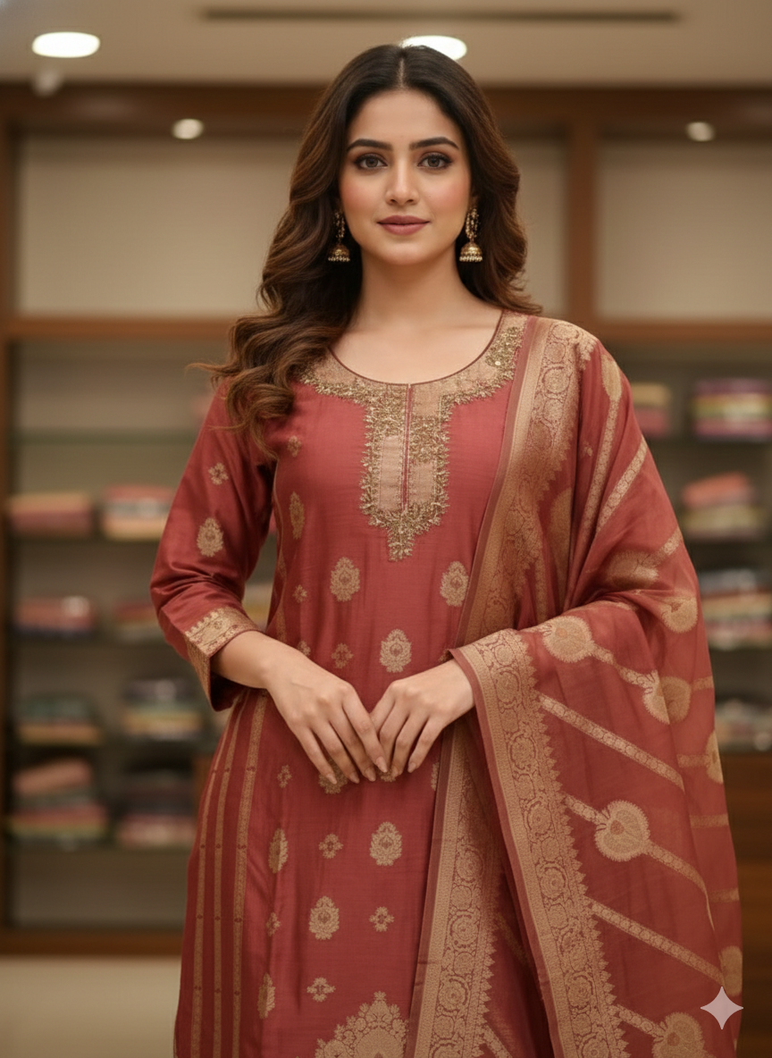 Banarasi Suit (F001QT)