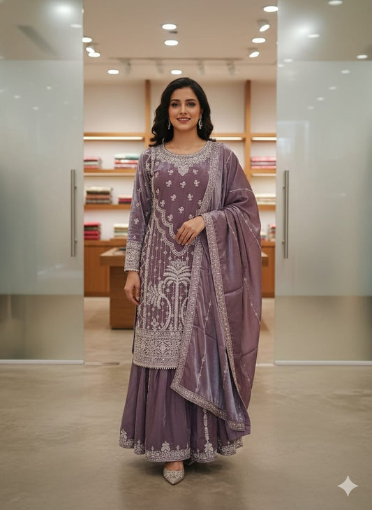 Sharara suit (F002UT)