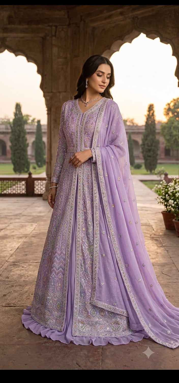 Anarkali Dress (F002GV)
