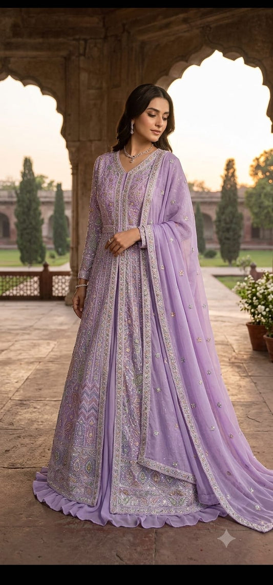 Anarkali Dress (F002GV)