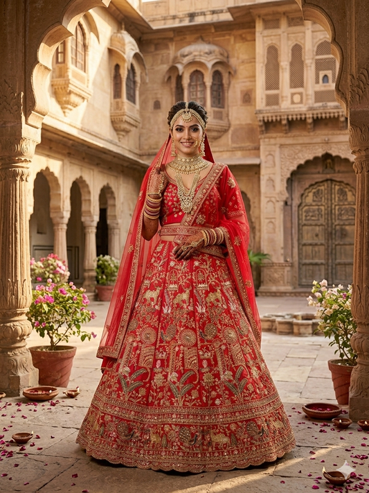 Bridal Lehenga (73082)