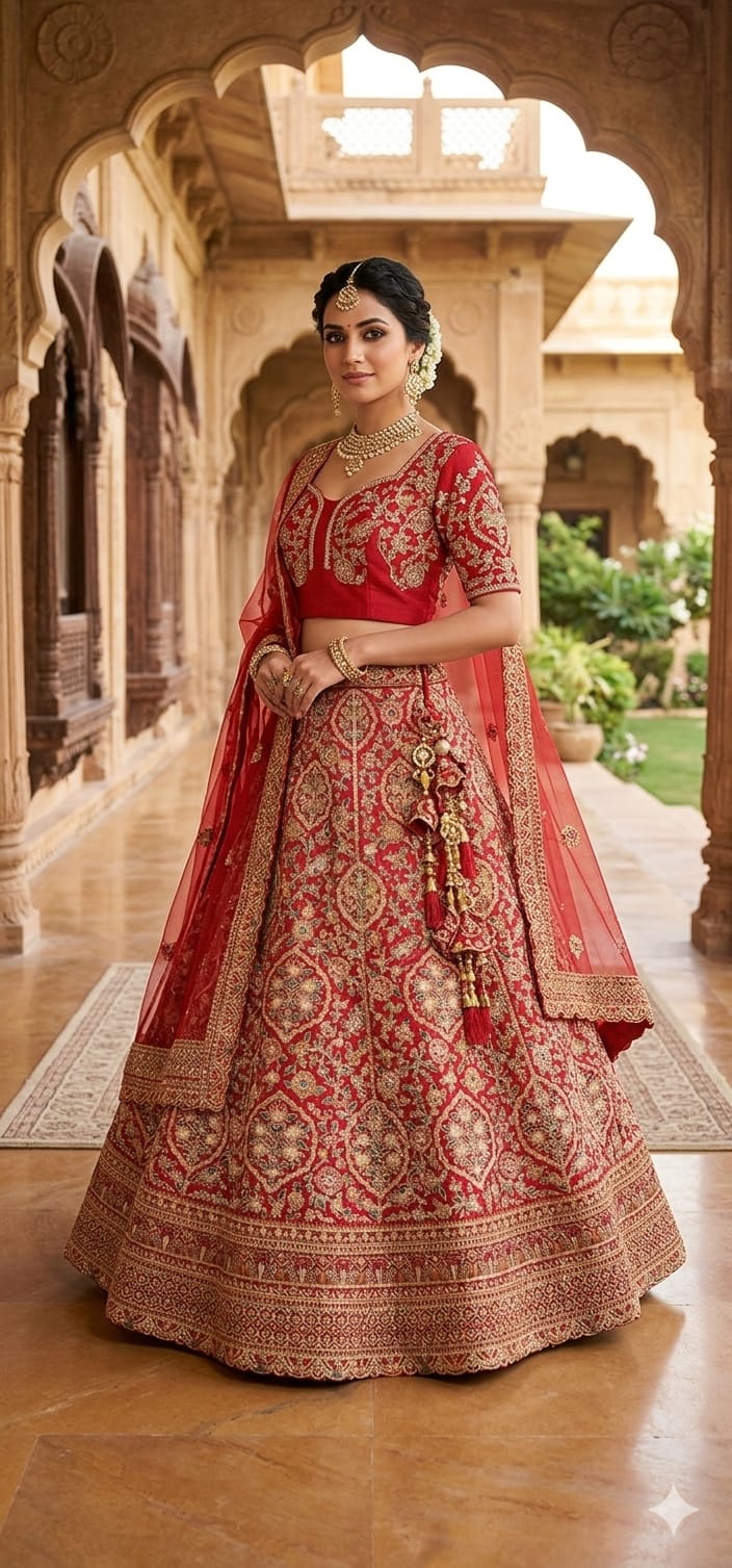 Bridal Lehenga (G01JT)